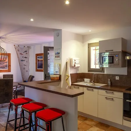 شقة Superbe T3 Classe 5 Etoiles, Quartier Des Peintres, Calme, Patio Prive, Clim, Wifi Et Parking Prive كولِيورْ