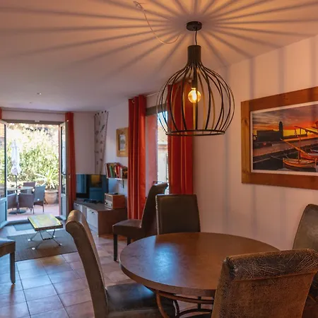 شقة Superbe T3 Classe 5 Etoiles, Quartier Des Peintres, Calme, Patio Prive, Clim, Wifi Et Parking Prive *