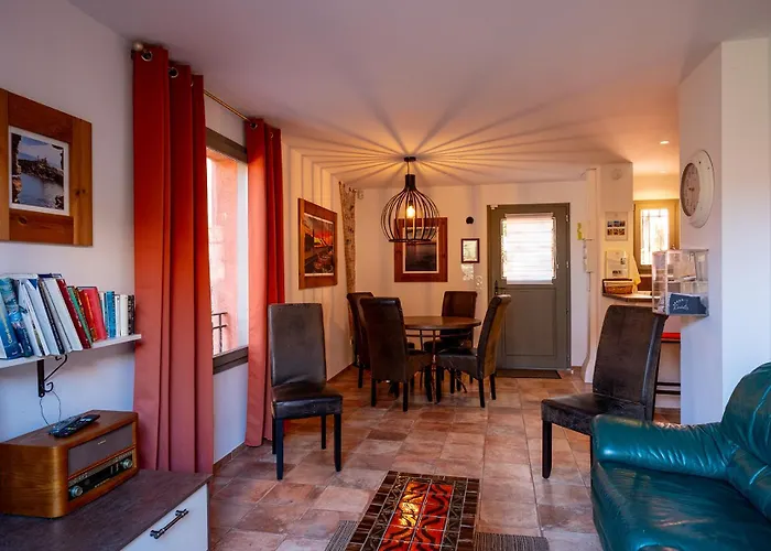Superbe T3 Classe 5 Etoiles, Quartier Des Peintres, Calme, Patio Prive, Clim, Wifi Et Parking Prive 아파트
